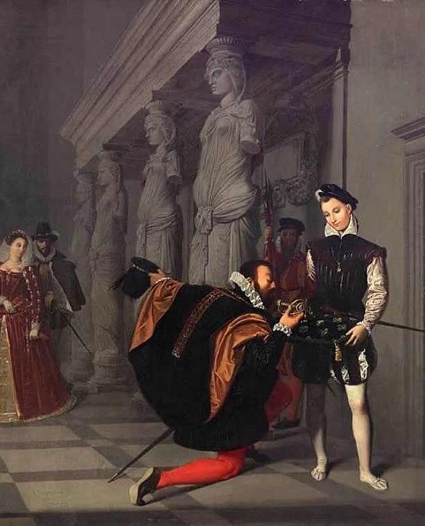 Don Pedro di Toledo bacia la spada di Enrico IV